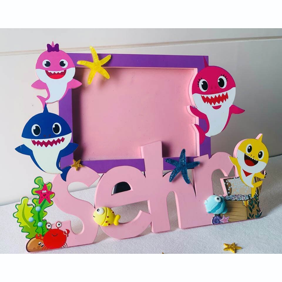 Baby Shark a Doo Photo frame - Little Surprise BoxBaby Shark a Doo Photo frame