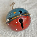 Blue & Brown Big Size Jingle Ball Tree Ornament - Little Surprise BoxBlue & Brown Big Size Jingle Ball Tree Ornament