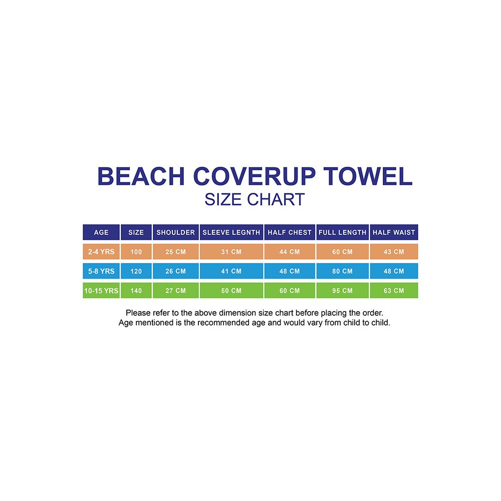 Blue Dino Lightweight Microfibre Hooded Swim Poncho/ beach coverup towel for Kids - Little Surprise BoxBlue Dino Lightweight Microfibre Hooded Swim Poncho/ beach coverup towel for Kids
