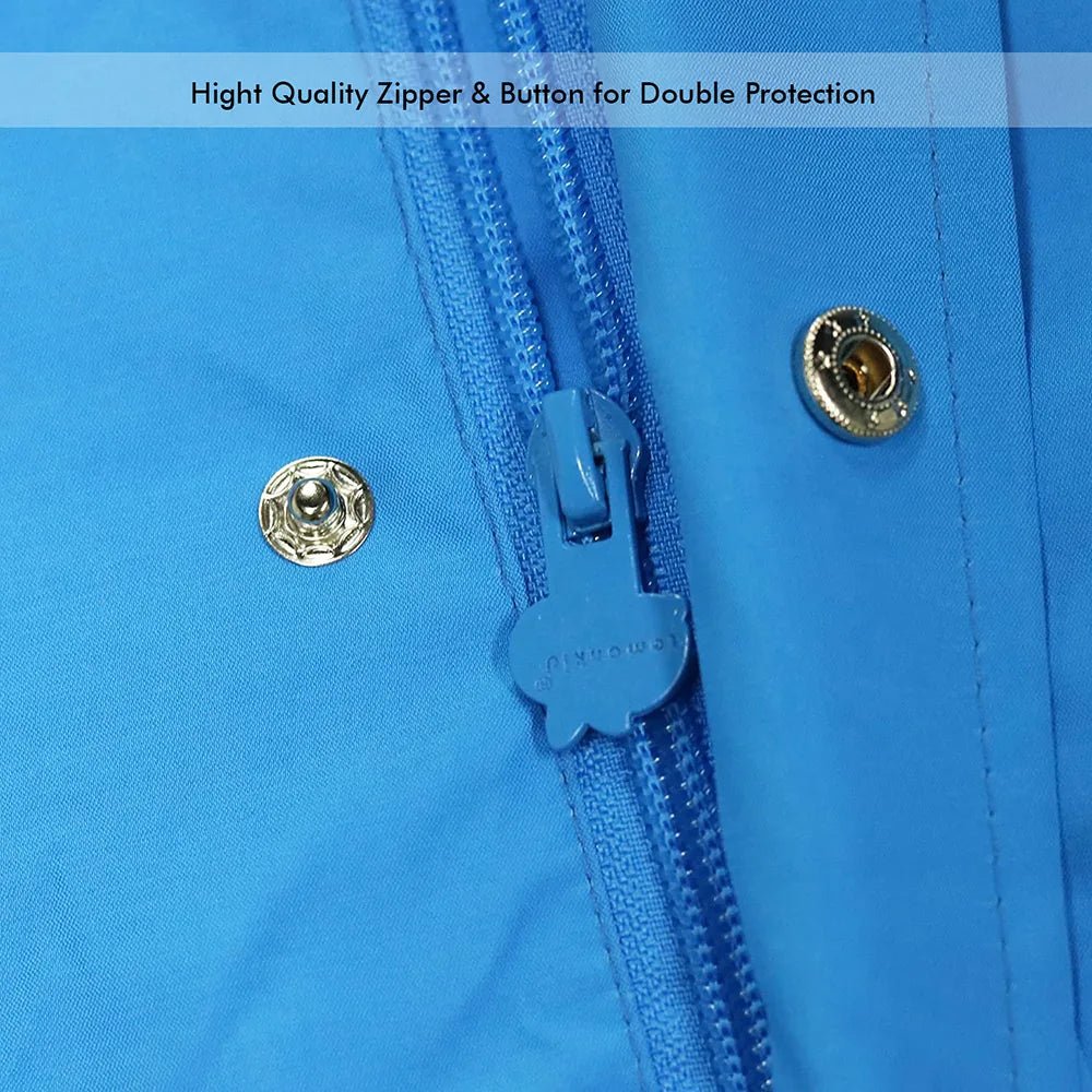 Blue Shark Theme All Over Jumpsuit / Playsuit Raincoat for Kids - Little Surprise BoxBlue Shark Theme All Over Jumpsuit / Playsuit Raincoat for Kids