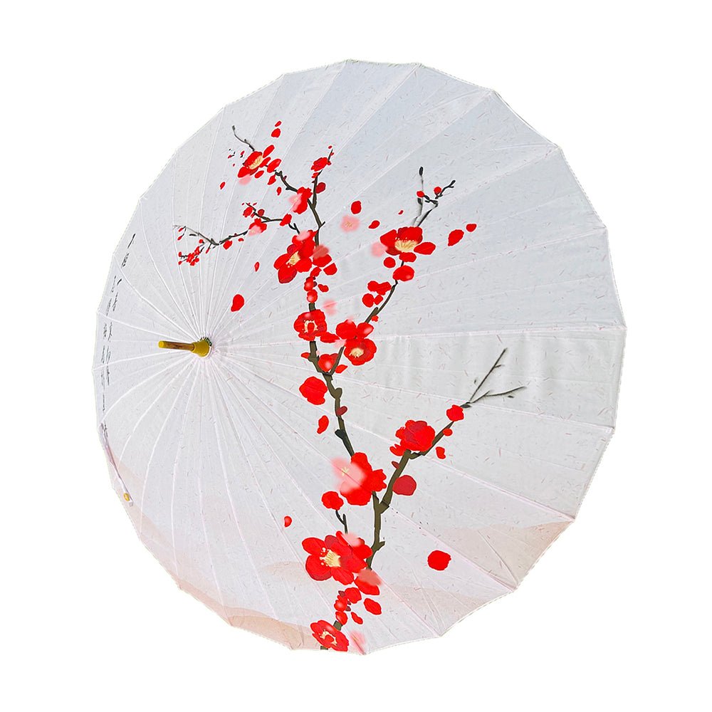 Cherry Blossom , Chinese Canopy Style Rain and All season Umbrella - Little Surprise BoxCherry Blossom , Chinese Canopy Style Rain and All season Umbrella