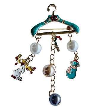 Christmas Broach Accessories Hanger Style Party wear