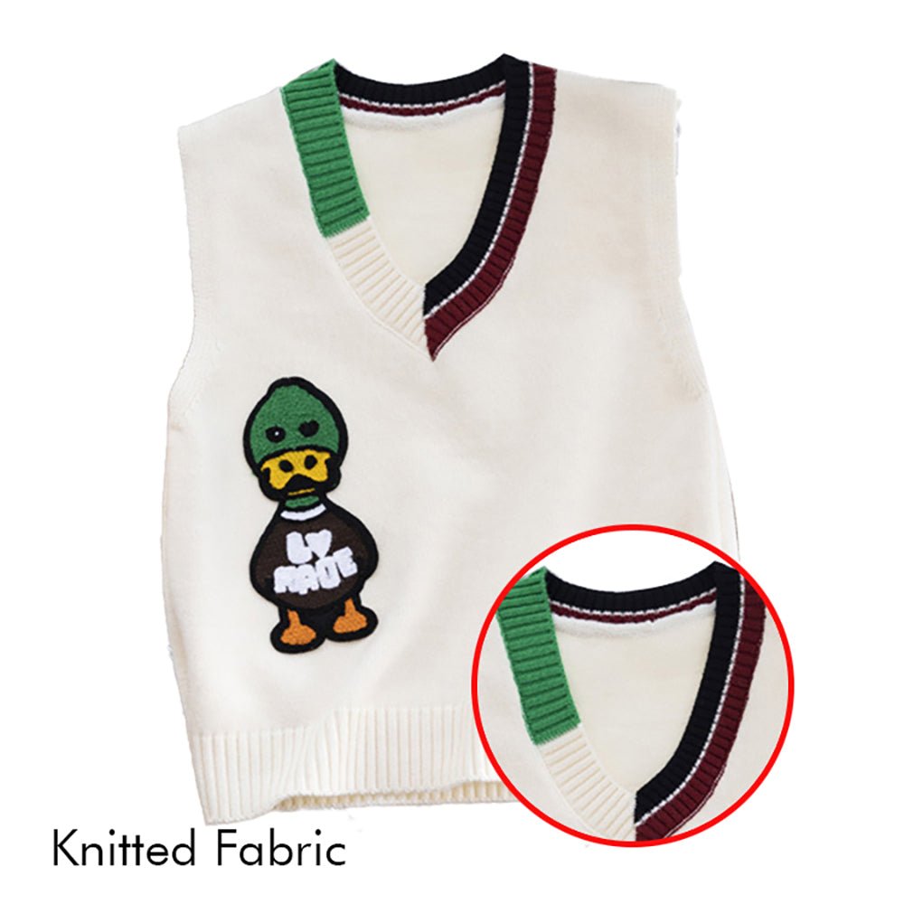 Cream Donald V Neck Winter Warmer Cardigan & Sweater for toddlers & Kids - Little Surprise BoxCream Donald V Neck Winter Warmer Cardigan & Sweater for toddlers & Kids