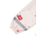 Cream Woodland Butterfly Theme Kids Raincoat, Jacket Style - Little Surprise BoxCream Woodland Butterfly Theme Kids Raincoat, Jacket Style