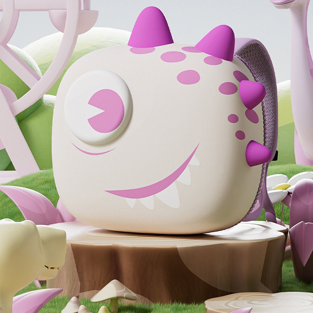 Dewy the Smiley Monster, 3d Lightweight Ergo Backpack for Toddlers and Kids - Little Surprise BoxDewy the Smiley Monster, 3d Lightweight Ergo Backpack for Toddlers and Kids
