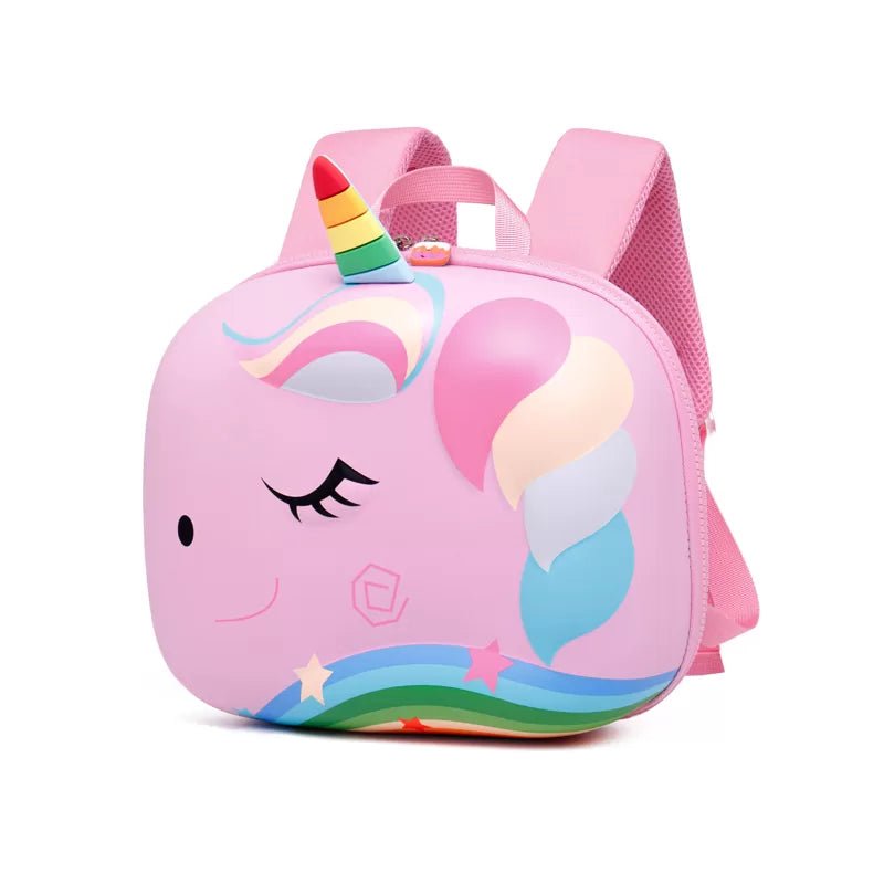 Flashy the Unicorn, 3d Light weighted Ergo Backpack for Toddlers & Kids with Leash - Little Surprise BoxFlashy the Unicorn, 3d Light weighted Ergo Backpack for Toddlers & Kids with Leash