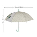 Light Green, Translucent Kelly-Jo all over teddy paws Rain and All-season Umbrella for Kids & Adults - Little Surprise BoxLight Green, Translucent Kelly-Jo all over teddy paws Rain and All-season Umbrella for Kids & Adults