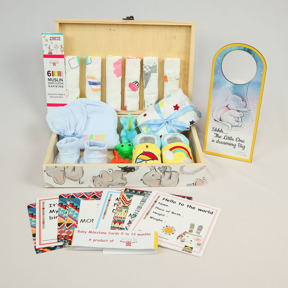 Little Prince Baby Boy Gift Hamper (0-12months) - Little Surprise BoxLittle Prince Baby Boy Gift Hamper (0-12months)
