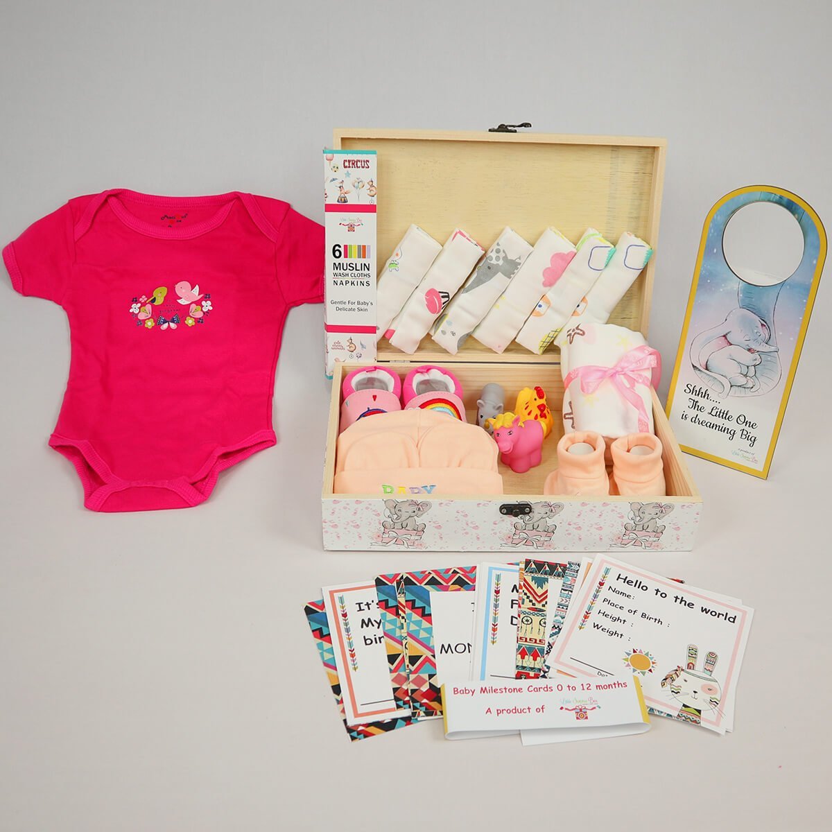 Little Princess Baby Girl Gift Hamper (0-12months) - Little Surprise BoxLittle Princess Baby Girl Gift Hamper (0-12months)