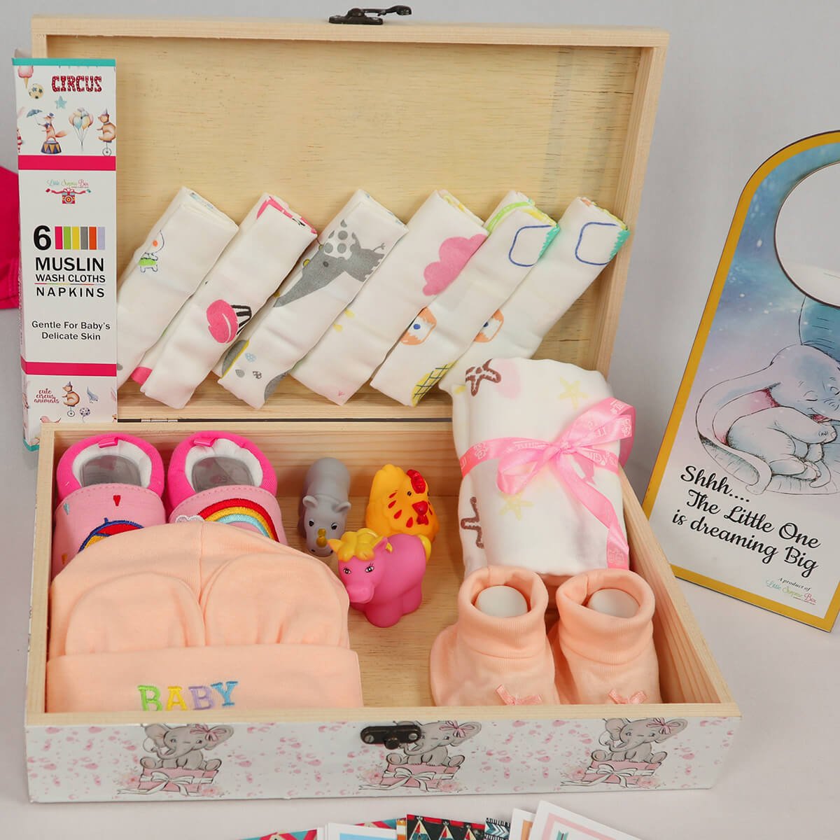 Little Princess Baby Girl Gift Hamper (0-12months) - Little Surprise BoxLittle Princess Baby Girl Gift Hamper (0-12months)