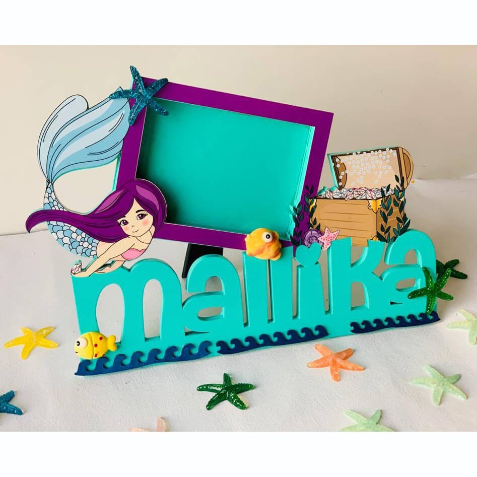 Mermaid Splash Photo frame - Little Surprise BoxMermaid Splash Photo frame