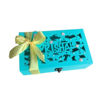 Mint Green Flutter Butterfly Keepsake Storage Box (Small) - Little Surprise BoxMint Green Flutter Butterfly Keepsake Storage Box (Small)