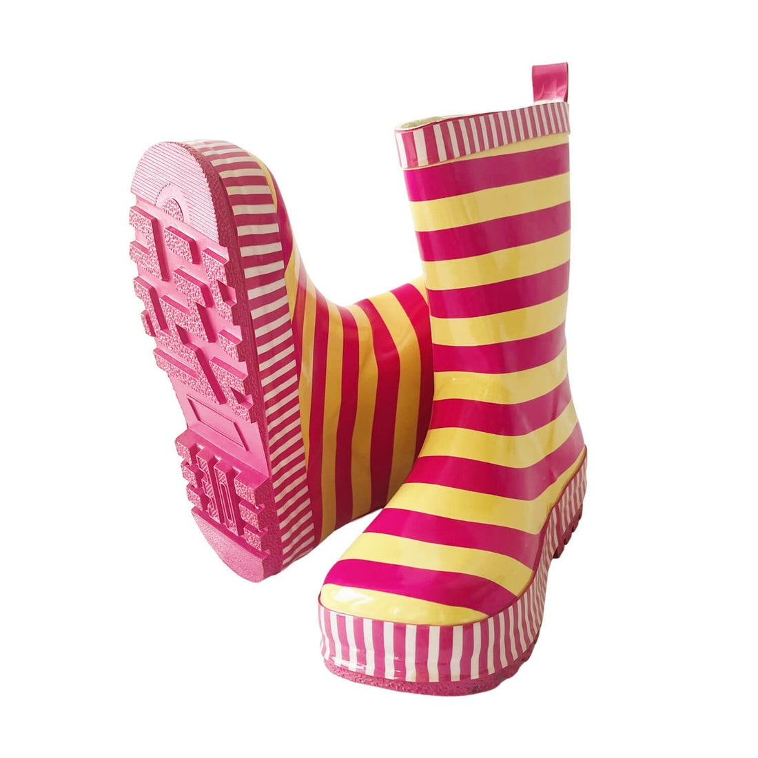 Ms. Alia Stripes Kids Gumboots - Little Surprise BoxMs. Alia Stripes Kids Gumboots