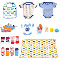 Newborn Baby Boy Picket Fence House Hamper (0-12 months) - Little Surprise BoxNewborn Baby Boy Picket Fence House Hamper (0-12 months)