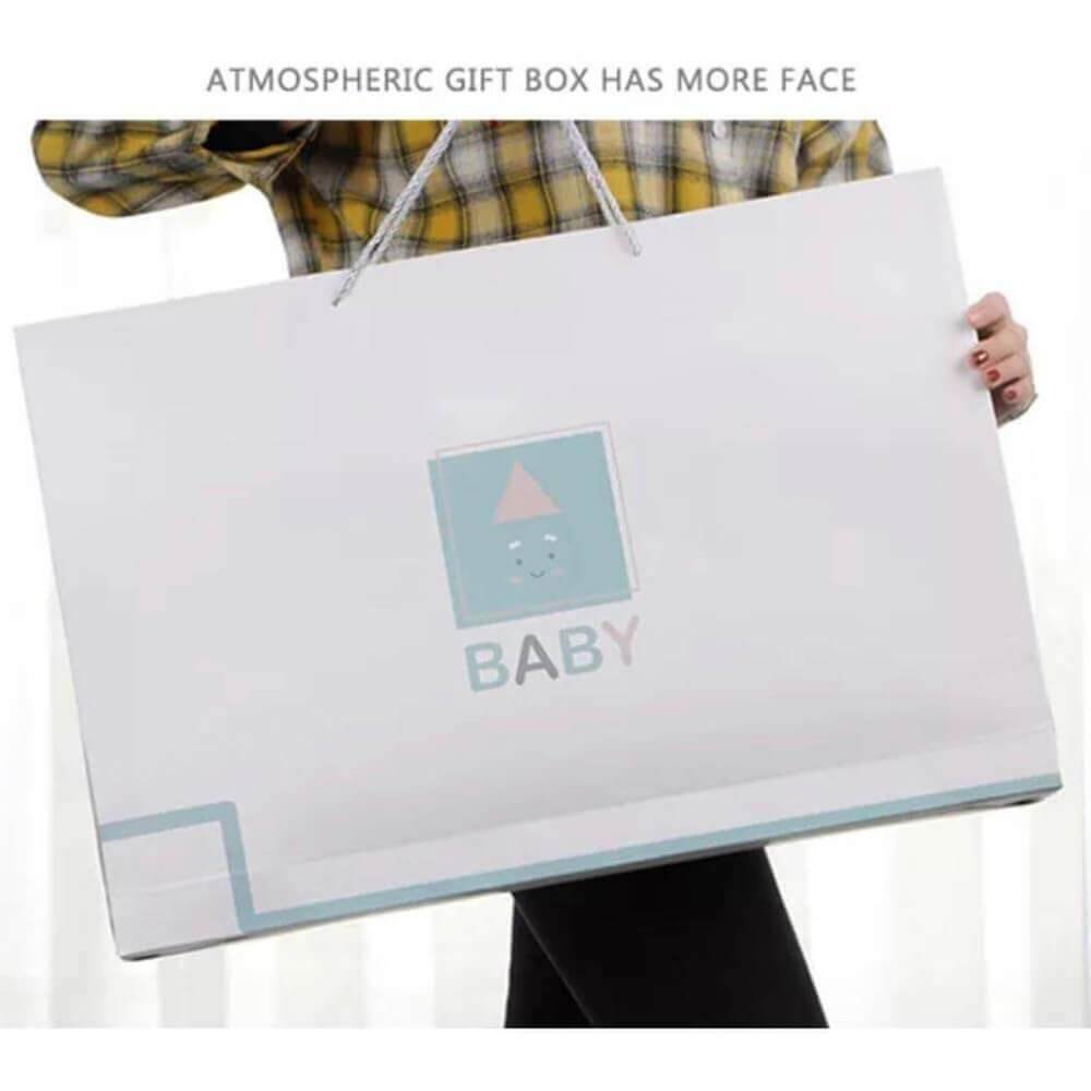 Newborn Baby Boy/Baby Girl 21pcs Gift Box, Blue (0 - 12 Months) - Little Surprise BoxNewborn Baby Boy/Baby Girl 21pcs Gift Box, Blue (0 - 12 Months)