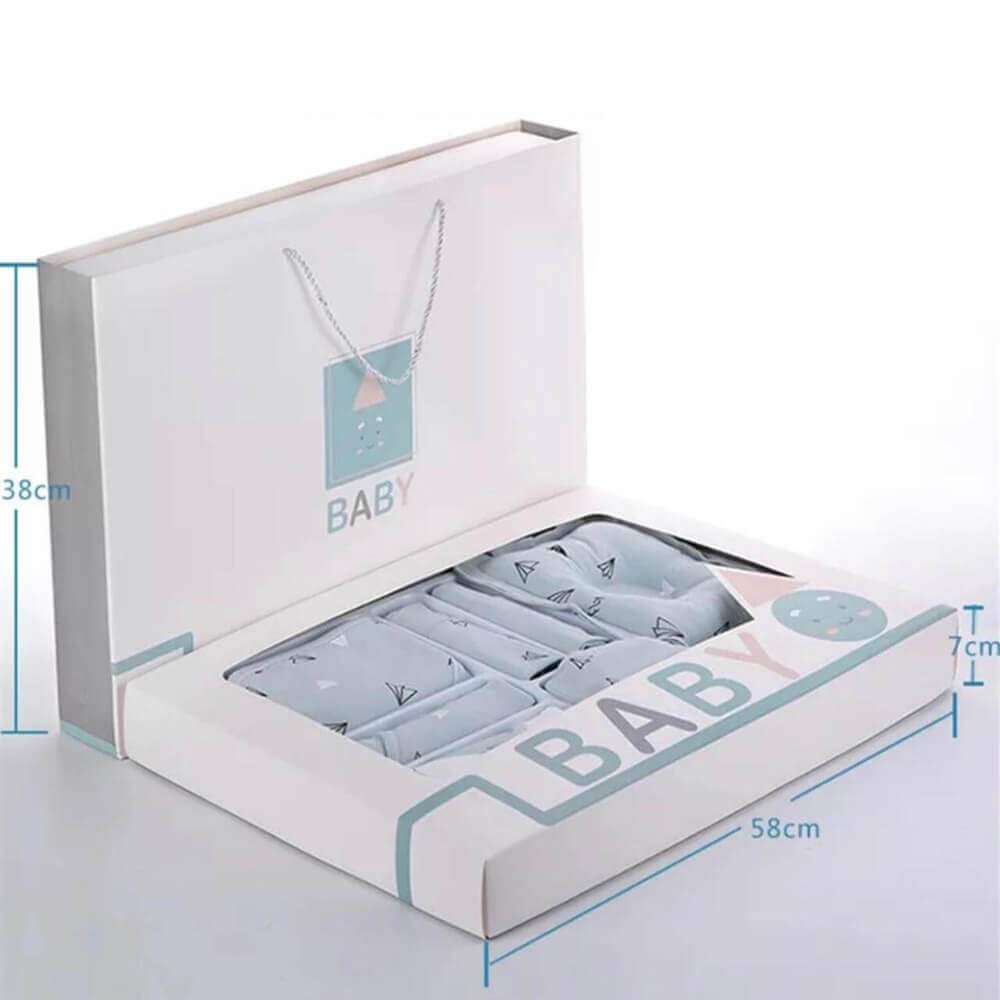 Newborn Baby Boy/Baby Girl 21pcs Gift Box, Blue (0 - 12 Months) - Little Surprise BoxNewborn Baby Boy/Baby Girl 21pcs Gift Box, Blue (0 - 12 Months)