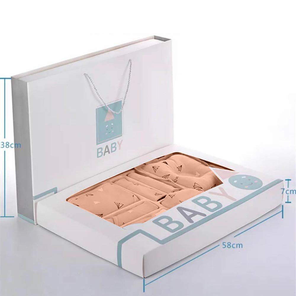 Newborn Baby Boy/Baby Girl 21pcs Gift Box, Peach (0 - 12 Months) - Little Surprise BoxNewborn Baby Boy/Baby Girl 21pcs Gift Box, Peach (0 - 12 Months)