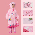 Pink Bow & Frills Rabbit Kids Raincoat - Little Surprise BoxPink Bow & Frills Rabbit Kids Raincoat