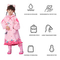 Pink Bow & Frills Rabbit Kids Raincoat - Little Surprise BoxPink Bow & Frills Rabbit Kids Raincoat