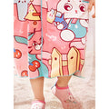 Pink Bunny Lightweight Microfibre Hooded Swim Poncho/ beach coverup towel for Kids - Little Surprise BoxPink Bunny Lightweight Microfibre Hooded Swim Poncho/ beach coverup towel for Kids