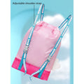 Pink Kids Bunny ears, waterproof Swimming Bag/Beach Bag - Little Surprise BoxPink Kids Bunny ears, waterproof Swimming Bag/Beach Bag