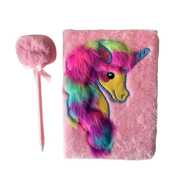 Pink Unicorn A5 Page Pink Notebook - Little Surprise BoxPink Unicorn A5 Page Pink Notebook