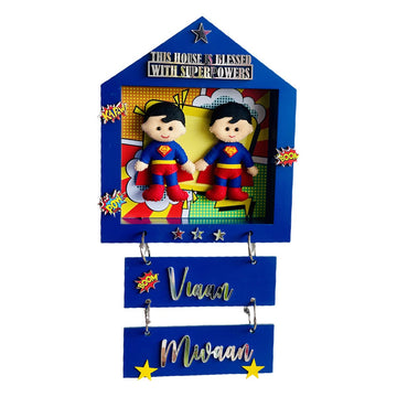 Power brothers Personalised Name Plaque - Little Surprise BoxPower brothers Personalised Name Plaque