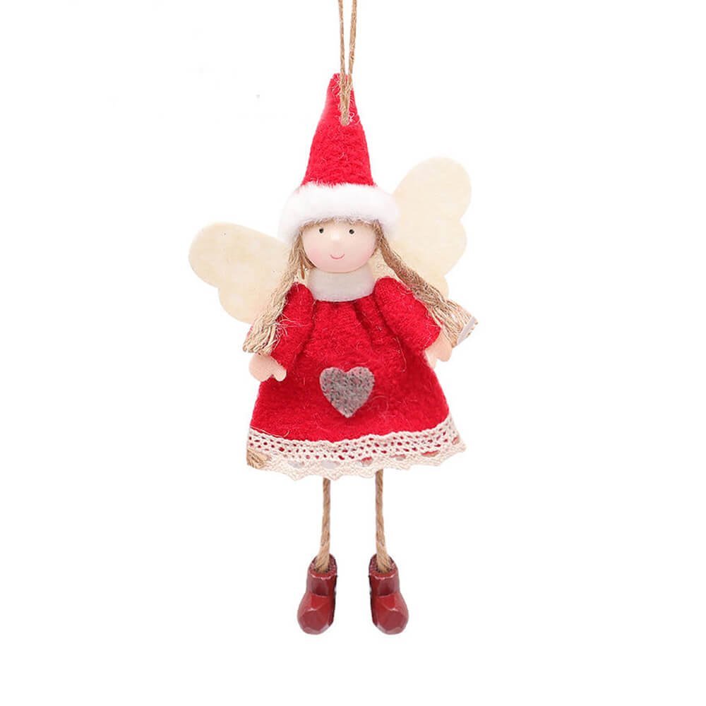 Red Fairy Christmas Tree Ornament Little Surprise Box