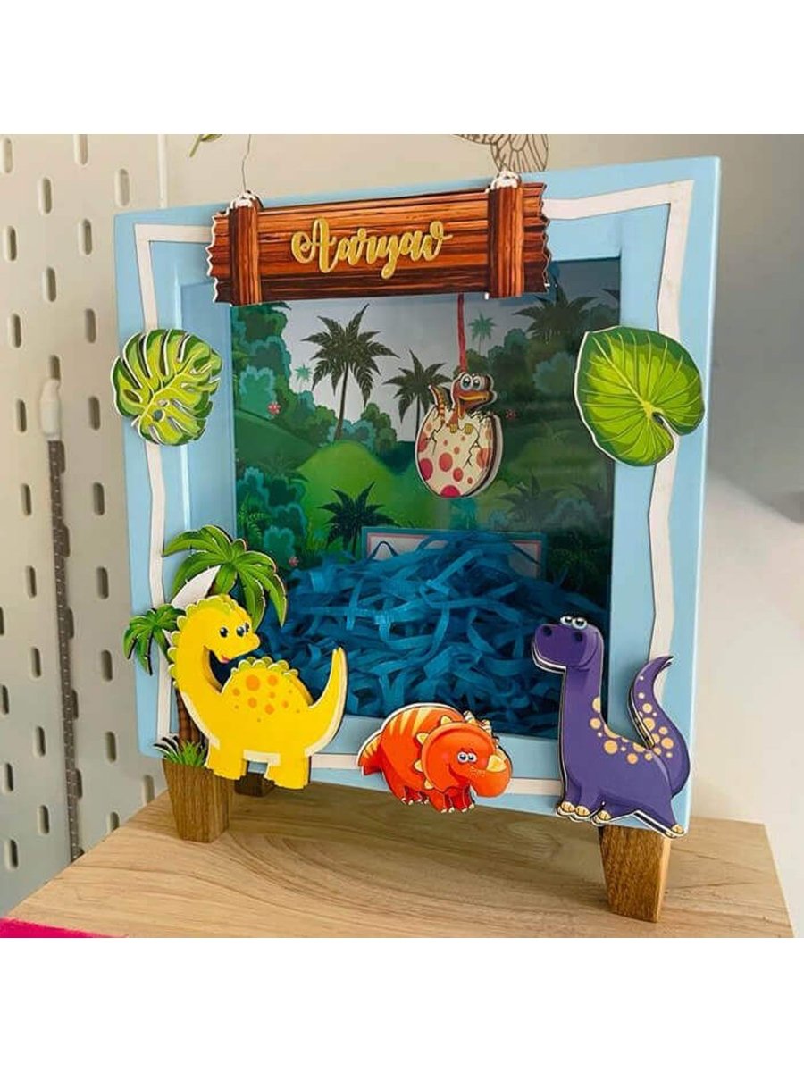 Roarr Like a Dinosaurr Piggy Bank (Blue) - Little Surprise BoxRoarr Like a Dinosaurr Piggy Bank (Blue)