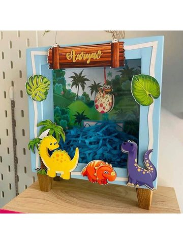 Roarr Like a Dinosaurr Piggy Bank (Blue) - Little Surprise BoxRoarr Like a Dinosaurr Piggy Bank (Blue)