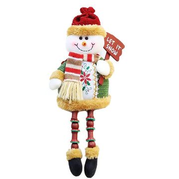 Snowman Hanging Legs Table Décor, 13 inches - Little Surprise BoxSnowman Hanging Legs Table Décor, 13 inches