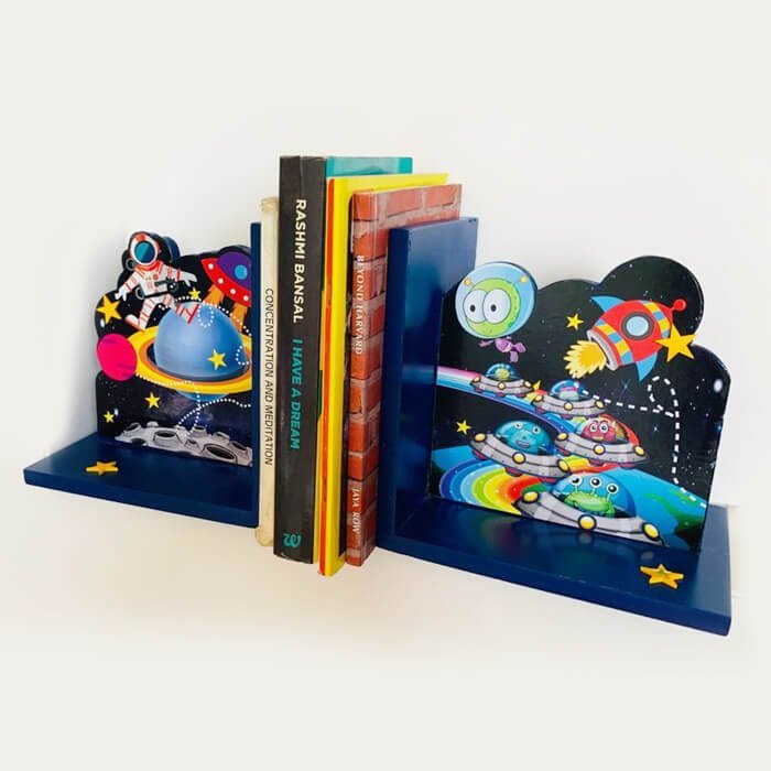 Space Bookends - Little Surprise BoxSpace Bookends