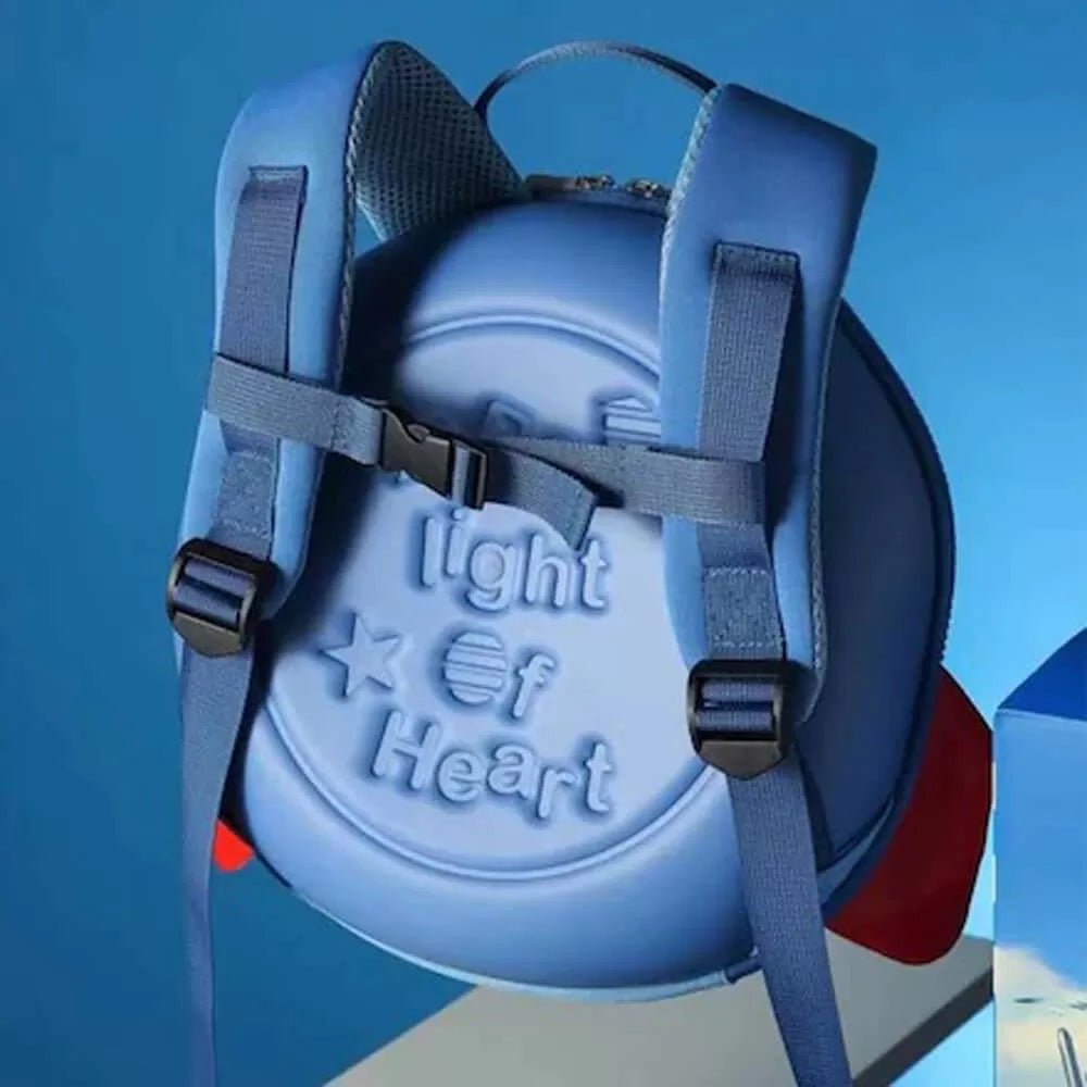 Space Capsule 3d Fins Light weighted Backpack for Toddlers & Kids - Little Surprise BoxSpace Capsule 3d Fins Light weighted Backpack for Toddlers & Kids