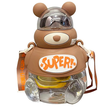 Super cool Kelly Jo Water bottle for Kids and Adults, 1200 ml, Brown - Little Surprise BoxSuper cool Kelly Jo Water bottle for Kids and Adults, 1200 ml, Brown