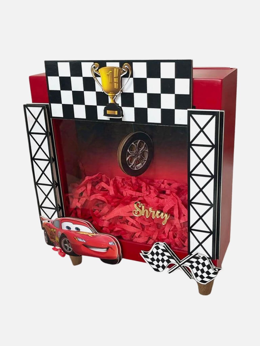 Vroom, Vroom, Screatch Piggy Bank - Little Surprise BoxVroom, Vroom, Screatch Piggy Bank