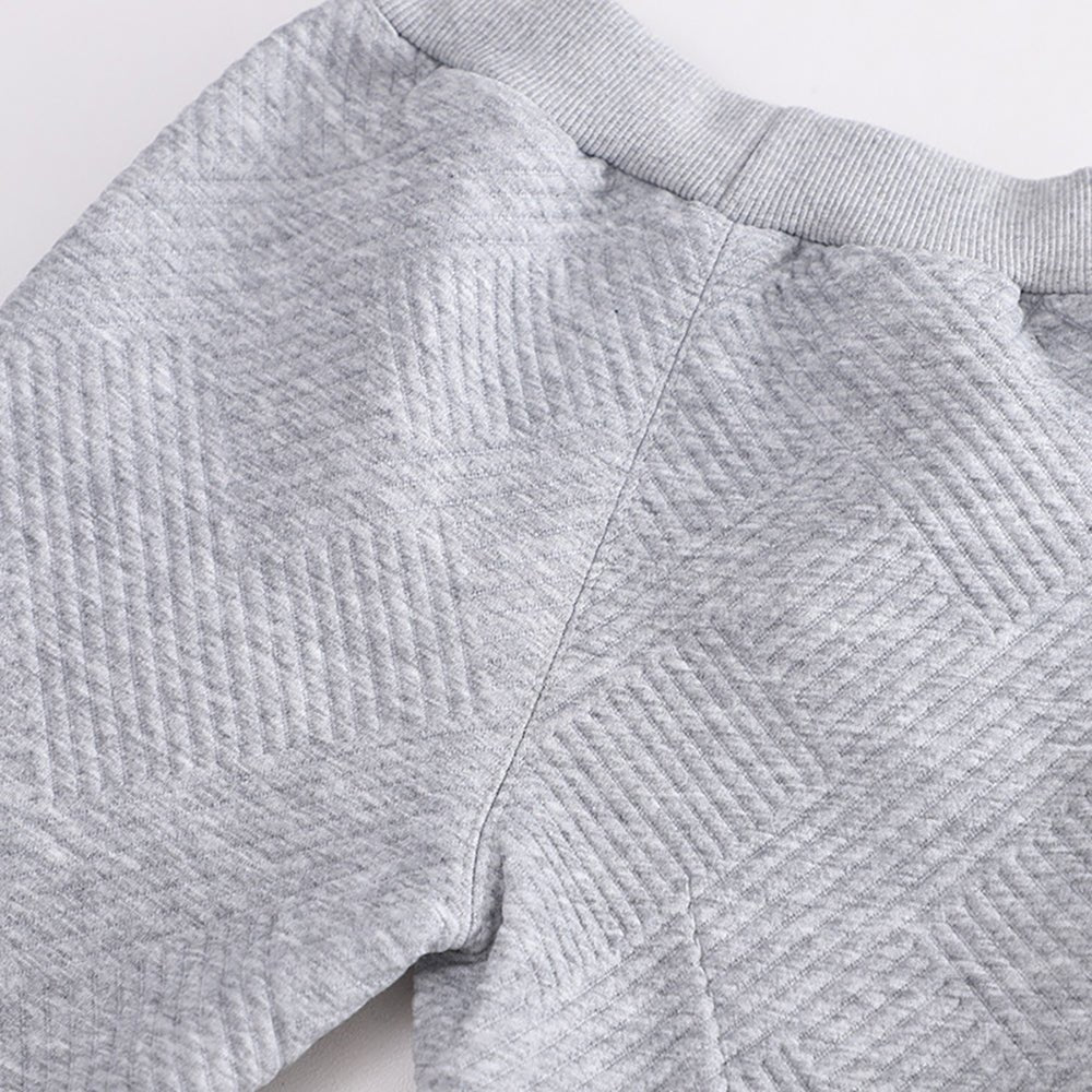 White & Grey Rock on Teddy 2 piece Track Suit set for Toddlers & Kids - Little Surprise BoxWhite & Grey Rock on Teddy 2 piece Track Suit set for Toddlers & Kids