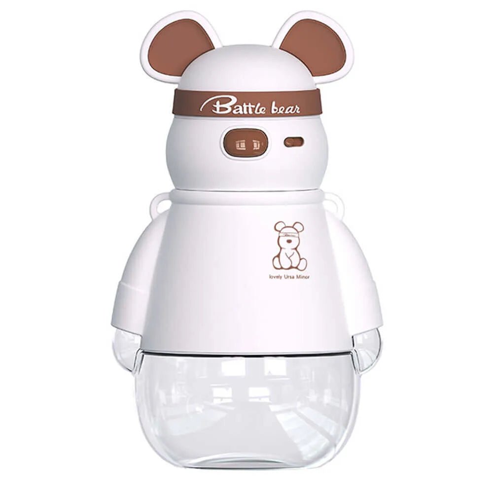 White, Kelly Jo Bear water bottle for Kids and Adults,1100 ml, Brown - Little Surprise BoxWhite, Kelly Jo Bear water bottle for Kids and Adults,1100 ml, Brown