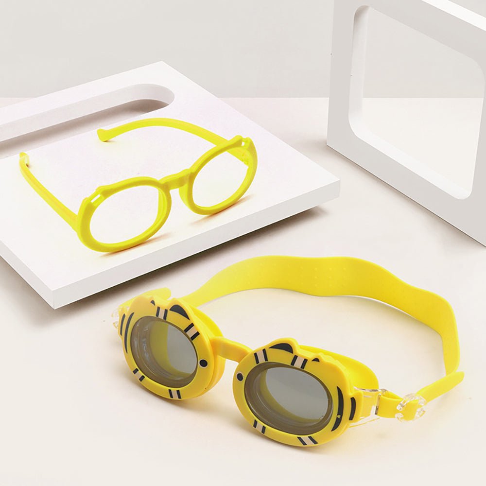 Yellow Fish Dual Glass Frame Sun protection & Swimming Goggles for Kids, UV protected and Anti Fog - Little Surprise BoxYellow Fish Dual Glass Frame Sun protection & Swimming Goggles for Kids, UV protected and Anti Fog
