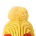 Yellow & Grey Bear Winter Cap & Neck Muffler Set - Little Surprise BoxYellow & Grey Bear Winter Cap & Neck Muffler Set