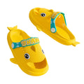 Yellow Shark Slip on Clogs, Summer/Monsoon/ Beach Footwear for Toddlers and Kids, Unisex - Little Surprise BoxYellow Shark Slip on Clogs, Summer/Monsoon/ Beach Footwear for Toddlers and Kids, Unisex