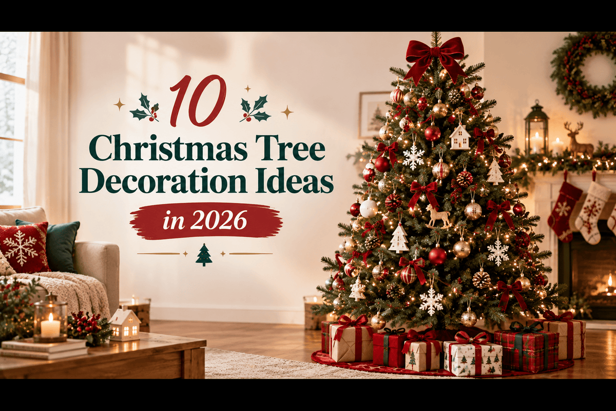 10 Christmas Tree Decoration Ideas 2026