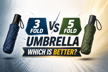 3 Fold Vs 5 Fold Umbrella: Which is Better?