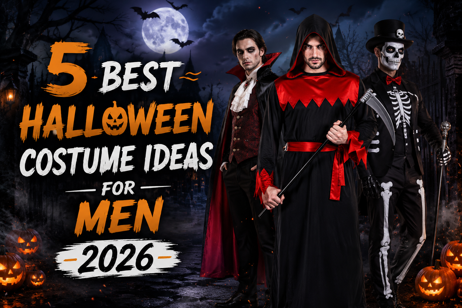 5 Best Halloween Costume Ideas for Men 2026