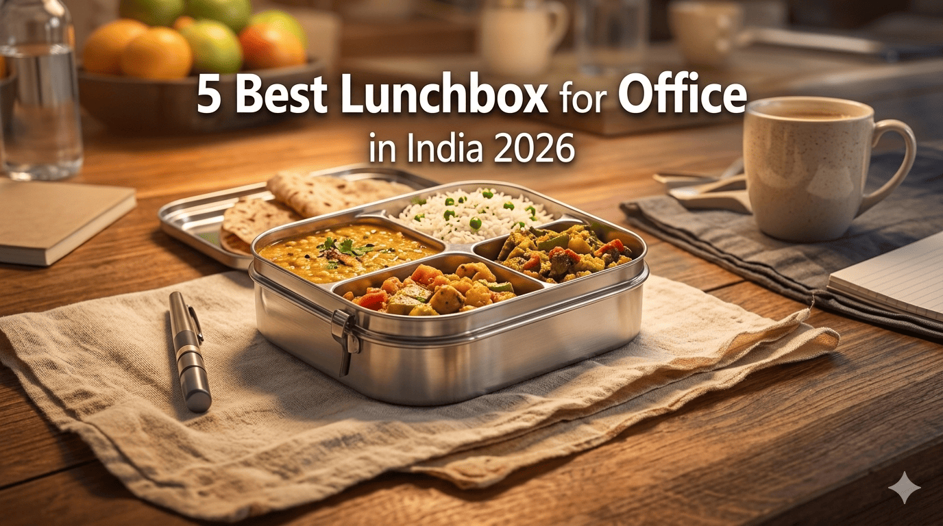 5 Best Lunch Box for Office in India 2026