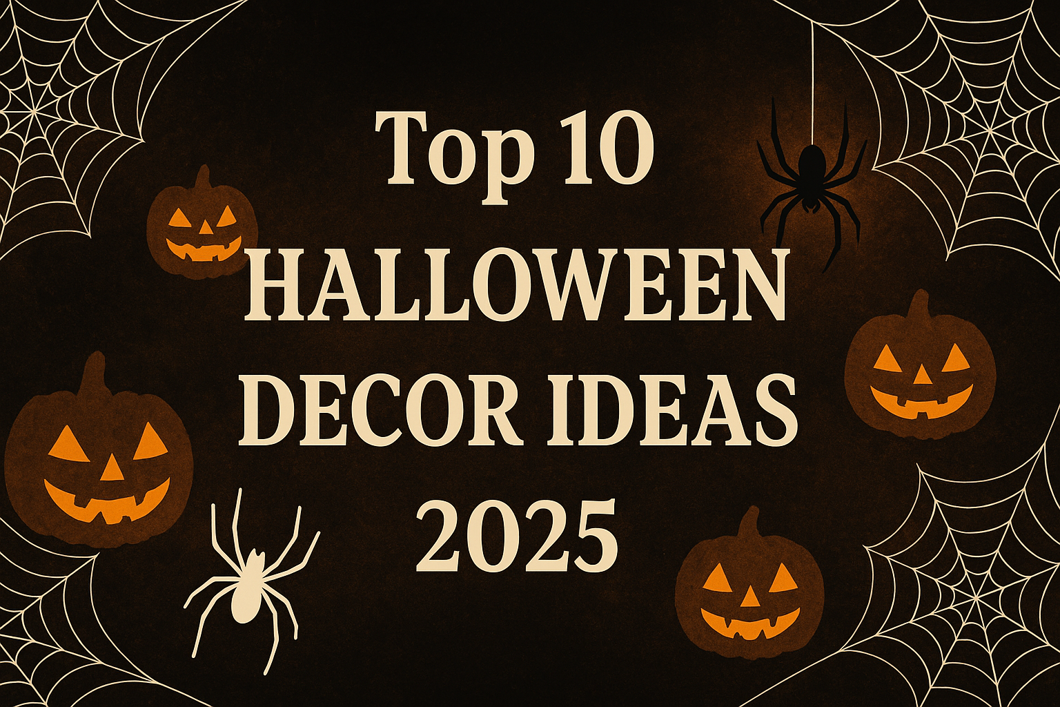 Top 10 Halloween Decor Ideas 2025