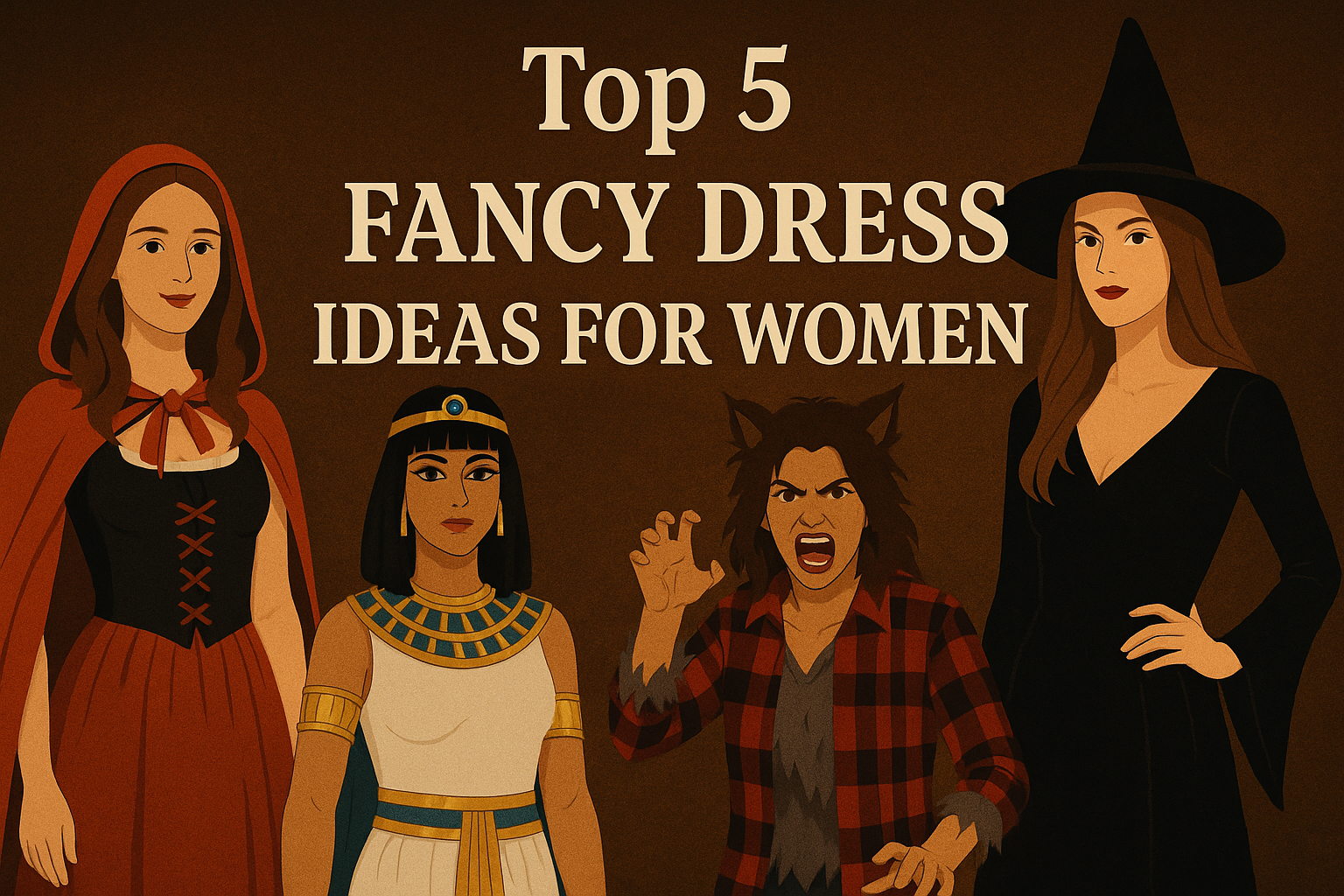 Top 5 Fancy Dress Ideas for Women