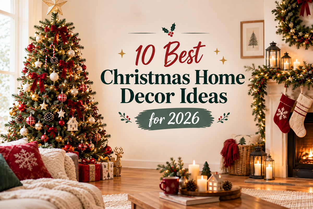10 Best Christmas Home Decor Ideas for 2026