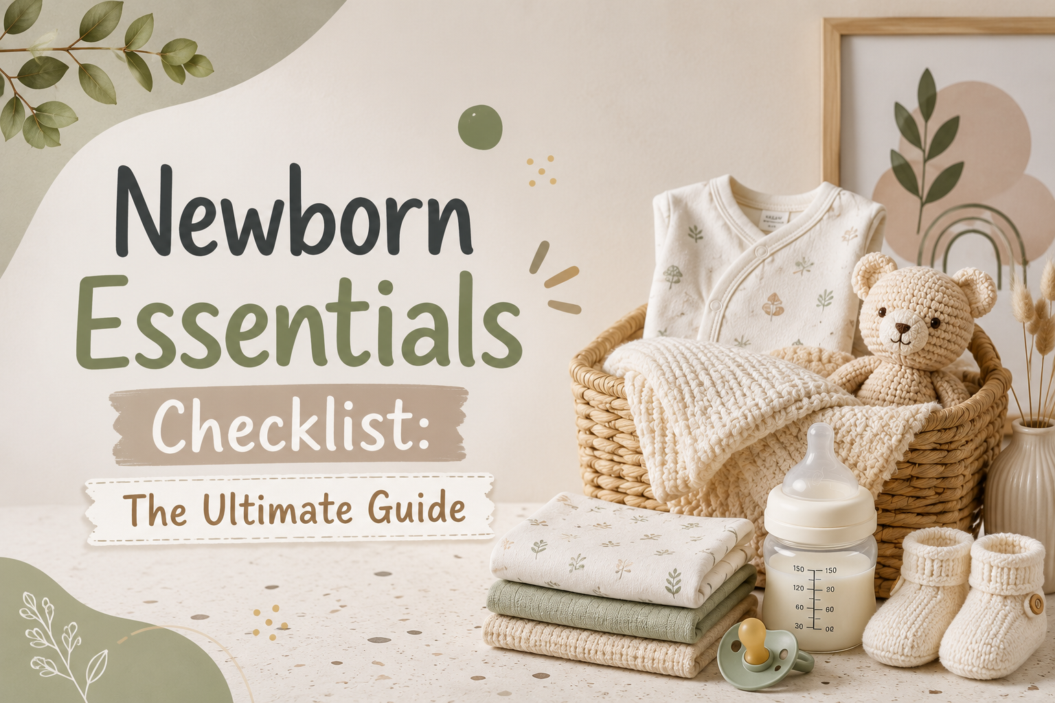 Newborn Essentials Checklist: The Ultimate Guide