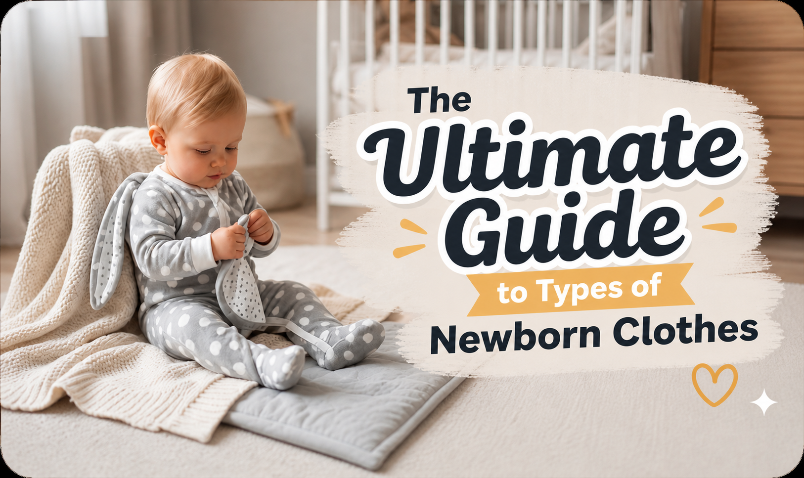 An Ultimate Guide to Types of Newborn Clothes