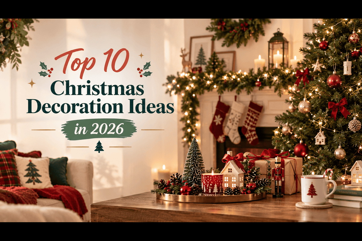 Top 10 Christmas Decoration Ideas 2026